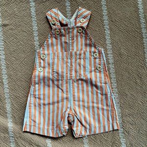 Petit Bateau overalls(shorts) // size 3 mos